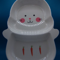 Kemény Műanyag Tál (Nyuszi) 1091603