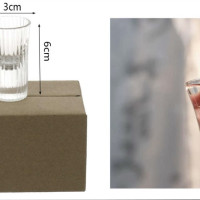 Üveg Shot Pohár szett 6db(5094792)