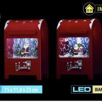 Zenélő hóesés LED-es lámpa 1DB