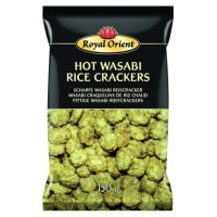 Royal Orient erős wasabi ízesítésű rízs snack150g