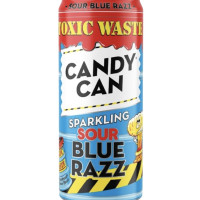 TOXIC WASTE Savanyú kék málna ízű szénsavas cukorkás energia ital 330 ml