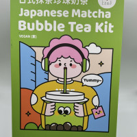 TOKIMEKI Instant ital Tápióka gyöngyökkel,szívószállal Macha ízesítéssel 255g