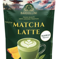 Bardollini Macha latte Mangó ízű italpor 90g
