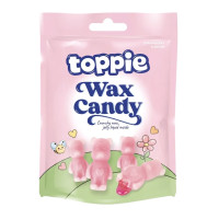 oppie Wax Candy Bear Strawberry eper ízű cukor 40g