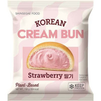 SHINSEGAE FOOD Epres, koreai stílusú krémes zsemlék 100g