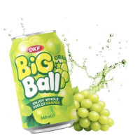 OKF Szőlő ízű Big Ball üdítőital 340ml