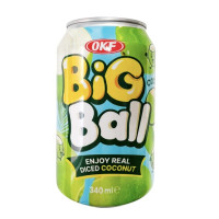 OKF Kókusz izű Big Ball üdítőital 340ml