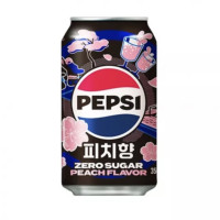 PEPSI Zero Peach szóda 355ml KR