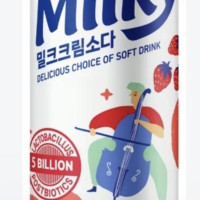 Milky Szénsavas eper ízű üdítőital 250ml
