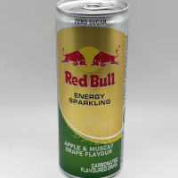 RedBull szénsavas alma és muskotály szölö ízű cukormentes energiaital 250ml