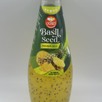 DOSTI Bazsalikommag ital Ananász ízű 290ml